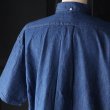 画像16: 「備後」 6オンス ムラデニム 釦ダウン ボク シーAライン ハーフスリーブシャツ【MADE IN JAPAN】『日本製』/ Upscape Audience (16)