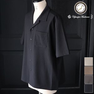 画像: NaturemierTM(ナチュレミア)TECH リネンライクトロワッシャー オープンカラー ハーフスリ ーブシャツ【MADE IN JAPAN】『日本製』/ Upscape Audience