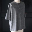 画像14: 「和歌山」ラフィー天竺 （5.5オンス）ハーフスリーブ スリーピングヘンリー Tシャツ【MADE IN JAPAN】『日本製』/ Upscape Audience (14)
