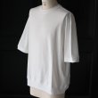 画像3: 「和歌山」ラフィー天竺 （5.5オンス）ガゼット クルーネック ハーフスリーブ スウェットライク バルーン Tシャツ【MADE IN JAPAN】『日本製』/ Upscape Audience (3)