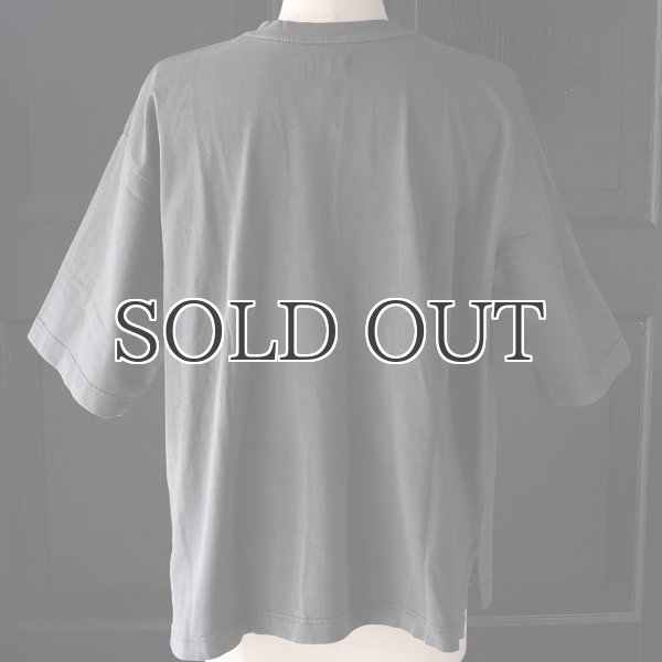 画像22: ピグメント 米綿（USAコットン）16/-天竺（8.45オンス）グラスポケ付き クルーネック ハーフスリーブ ボクシー Tシャツ / Audience (22)