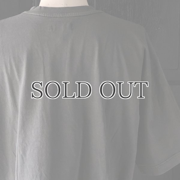 画像25: ピグメント 米綿（USAコットン）16/-天竺（8.45オンス）グラスポケ付き クルーネック ハーフスリーブ ボクシー Tシャツ / Audience (25)