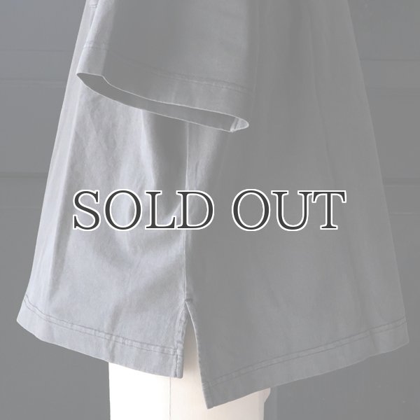 画像26: ピグメント 米綿（USAコットン）16/-天竺（8.45オンス）グラスポケ付き クルーネック ハーフスリーブ ボクシー Tシャツ / Audience (26)