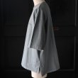 画像12: ピグメント 米綿（USAコットン）16/-天竺（8.45オンス）グラスポケ付き クルーネック ハーフスリーブ ボクシー Tシャツ / Audience (12)