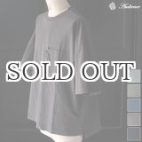 画像: ピグメント 米綿（USAコットン）16/-天竺（8.45オンス）グラスポケ付き クルーネック ハーフスリーブ ボクシー Tシャツ / Audience