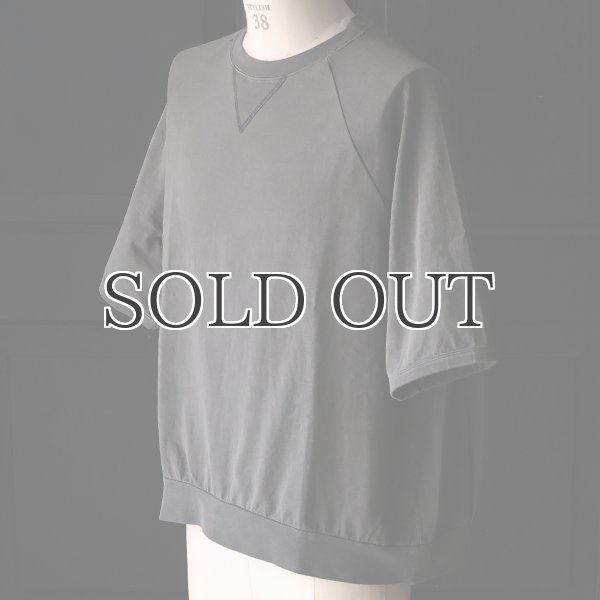 画像21: ピグメント 米綿 (USAコットン) 16/-天竺 ( 8.45オンス) ガゼットクルーネック ラグラン ハーフスリーブ バルーン Tシャツ / Audience (21)