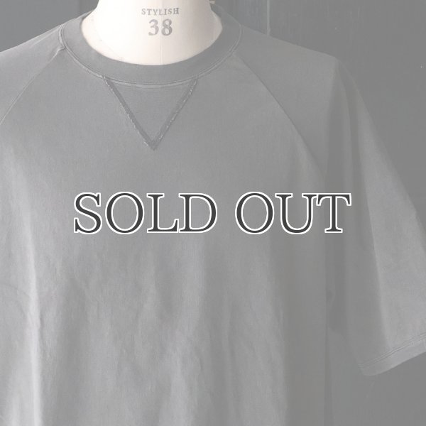 画像25: ピグメント 米綿 (USAコットン) 16/-天竺 ( 8.45オンス) ガゼットクルーネック ラグラン ハーフスリーブ バルーン Tシャツ / Audience (25)