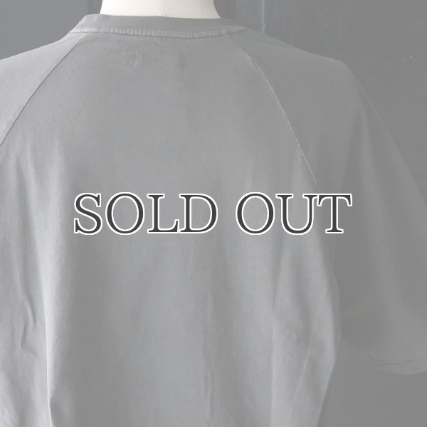 画像26: ピグメント 米綿 (USAコットン) 16/-天竺 ( 8.45オンス) ガゼットクルーネック ラグラン ハーフスリーブ バルーン Tシャツ / Audience (26)