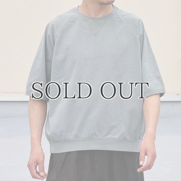 画像9: ピグメント 米綿 (USAコットン) 16/-天竺 ( 8.45オンス) ガゼットクルーネック ラグラン ハーフスリーブ バルーン Tシャツ / Audience (9)