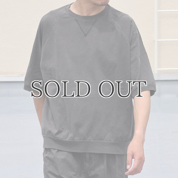 画像7: ピグメント 米綿 (USAコットン) 16/-天竺 ( 8.45オンス) ガゼットクルーネック ラグラン ハーフスリーブ バルーン Tシャツ / Audience (7)