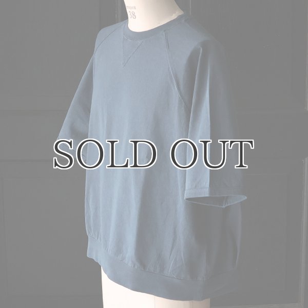 画像13: ピグメント 米綿 (USAコットン) 16/-天竺 ( 8.45オンス) ガゼットクルーネック ラグラン ハーフスリーブ バルーン Tシャツ / Audience (13)