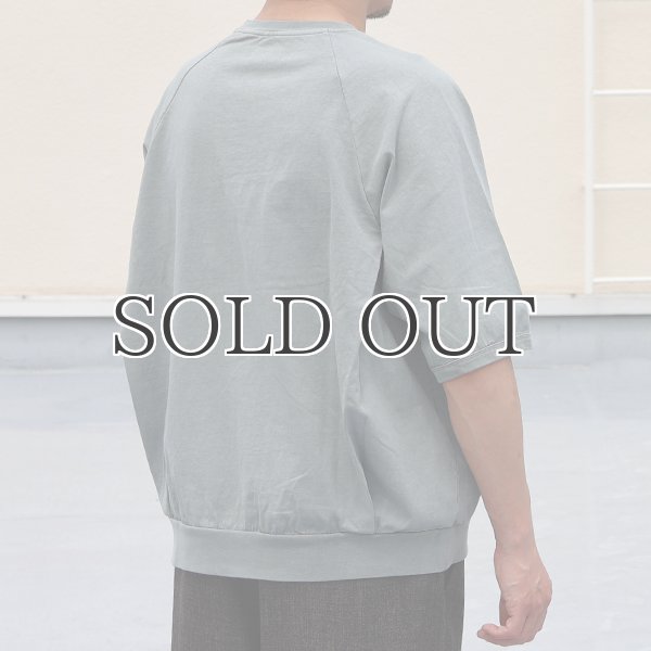 画像11: ピグメント 米綿 (USAコットン) 16/-天竺 ( 8.45オンス) ガゼットクルーネック ラグラン ハーフスリーブ バルーン Tシャツ / Audience (11)