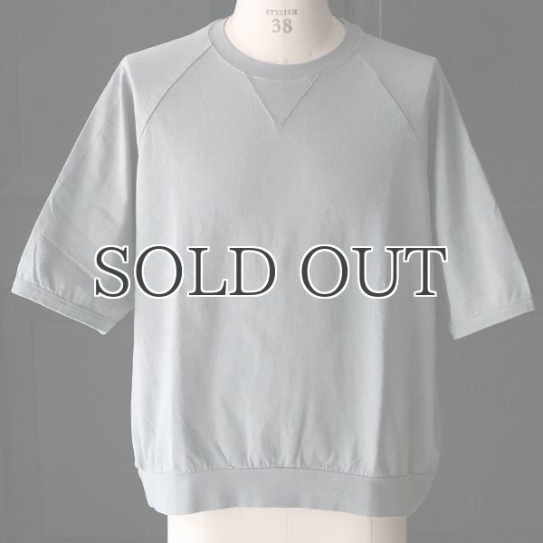 画像16: ピグメント 米綿 (USAコットン) 16/-天竺 ( 8.45オンス) ガゼットクルーネック ラグラン ハーフスリーブ バルーン Tシャツ / Audience (16)