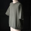 画像19: ピグメント 米綿 (USAコットン) 16/-天竺 ( 8.45オンス) ガゼットクルーネック ラグラン ハーフスリーブ バルーン Tシャツ / Audience (19)