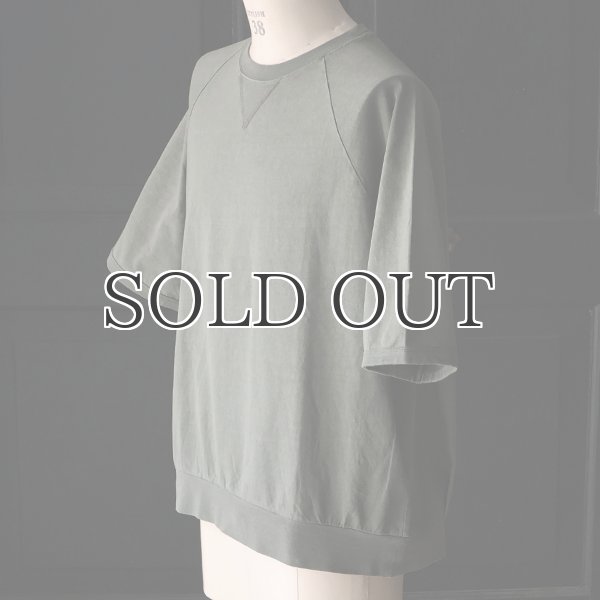 画像19: ピグメント 米綿 (USAコットン) 16/-天竺 ( 8.45オンス) ガゼットクルーネック ラグラン ハーフスリーブ バルーン Tシャツ / Audience (19)