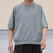 画像2: ピグメント 米綿 (USAコットン) 16/-天竺 ( 8.45オンス) ガゼットクルーネック ラグラン ハーフスリーブ バルーン Tシャツ / Audience (2)