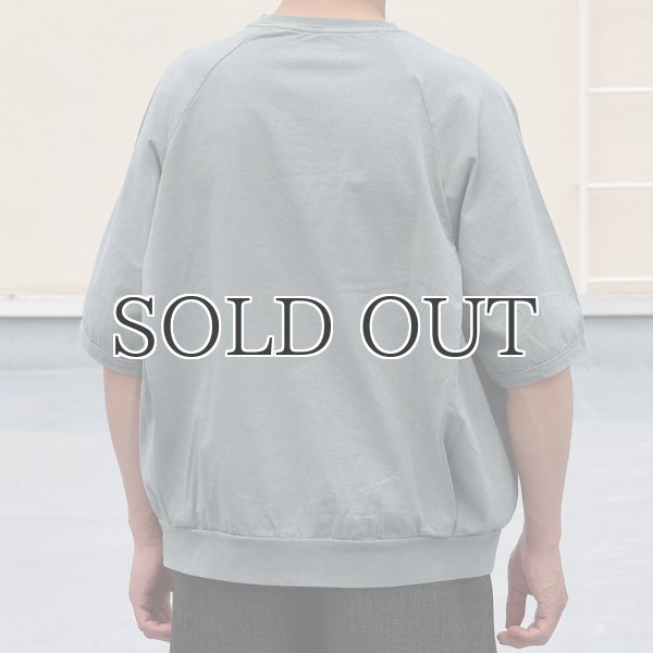 画像7: ピグメント 米綿 (USAコットン) 16/-天竺 ( 8.45オンス) ガゼットクルーネック ラグラン ハーフスリーブ バルーン Tシャツ / Audience (7)