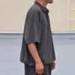 画像6: ピグメント 米綿 (USAコットン) 16/-天竺 ( 8.45オンス) ハーフスリーブ ドローコード バルーン ポロシャツ / Audience (6)