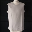 画像2: VORTEX 8オンス（MVS天竺）サイドスリット ノースリーブ Tシャツ【MADE IN JAPAN】『日本製』/ Upscape Audience (2)
