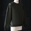 画像26: 「尾州」コットンキルト ミリタリースリーブ クルーネック【MADE IN JAPAN】『日本製』 / Upscape Audience (26)