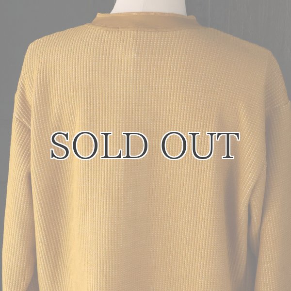 画像16: ウールビッグワッフル 布帛ヘンリーネック ニットソー【MADE IN JAPAN】『日本製』 / Upscape Audience (16)