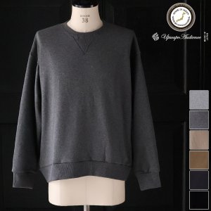 画像: ボンバーヒート爆暖裏起毛 ガゼットクルーネック バルーンスウェット【MADE IN JAPAN】『日本製』 / Upscape Audience