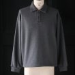 画像8: ボンバーヒート爆暖裏起毛 ヘムドローコード バルーン ポロスウェット【MADE IN JAPAN】『日本製』 / Upscape Audience (8)