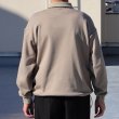 画像5: ボンバーヒート爆暖裏起毛 ヘムドローコード バルーン ポロスウェット【MADE IN JAPAN】『日本製』 / Upscape Audience (5)