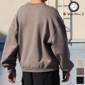 画像: 「和歌山」 度詰裏毛 (11オンス) ボクシークロップド クルーネック ガゼット スウェット【MADE IN JAPAN】【送料無料】『日本製』 / Upscape Audience