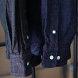 画像8: 「備後」 8オンス ムラデニム 釦ダウン ボク シーAライン 長袖シャツ【MADE IN JAPAN】『日本製』/ Upscape Audience (8)