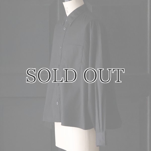 画像7: 「遠州」7オンス チノクロス ボタンダウン ボクシー クロップド 長袖シャツ【MADE IN JAPAN】『日本製』/ Upscape Audience (7)