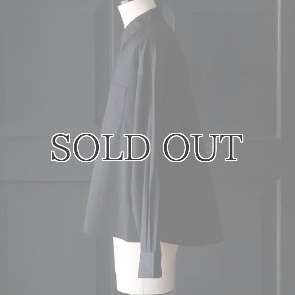 画像8: 「遠州」7オンス チノクロス ボタンダウン ボクシー クロップド 長袖シャツ【MADE IN JAPAN】『日本製』/ Upscape Audience (8)