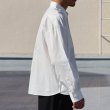 画像4: 「遠州」7オンス チノクロス ボタンダウン ボクシー クロップド 長袖シャツ【MADE IN JAPAN】『日本製』/ Upscape Audience (4)