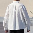 画像5: 「遠州」7オンス チノクロス ボタンダウン ボクシー クロップド 長袖シャツ【MADE IN JAPAN】『日本製』/ Upscape Audience (5)