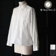 画像1: 「遠州」7オンス チノクロス ボタンダウン ボクシー クロップド 長袖シャツ【MADE IN JAPAN】『日本製』/ Upscape Audience (1)