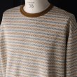 画像11: 「尾州」JAZZネップ マルチカラー ジャガード クルーネック ニットソー 【MADE IN JAPAN】『日本製』/ Upscape Audience (11)