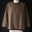 画像2: 「尾州」JAZZネップ マルチカラー ジャガード クルーネック ニットソー 【MADE IN JAPAN】『日本製』/ Upscape Audience (2)