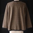 画像3: 「尾州」JAZZネップ マルチカラー ジャガード クルーネック ニットソー 【MADE IN JAPAN】『日本製』/ Upscape Audience (3)