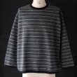 画像4: 「尾州」JAZZネップ マルチカラー ジャガード クルーネック ニットソー 【MADE IN JAPAN】『日本製』/ Upscape Audience (4)