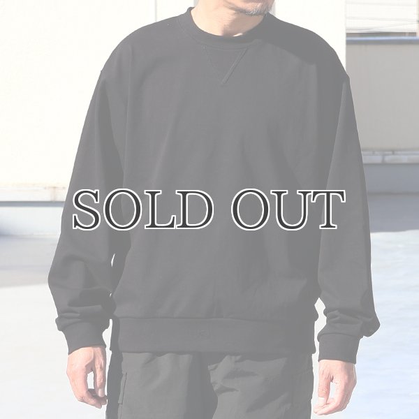 画像2: VORTEX® 8オンス (MVS天竺) スウェットライク Vガゼット バルーン 長袖 Tシャツ【MADE IN JAPAN】『日本製』/ Upscape Audience (2)