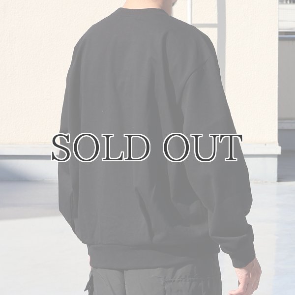 画像4: VORTEX® 8オンス (MVS天竺) スウェットライク Vガゼット バルーン 長袖 Tシャツ【MADE IN JAPAN】『日本製』/ Upscape Audience (4)