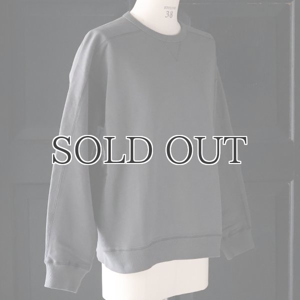 画像14: ピグメントヘビー裏起毛(14オンス)ミリタリースリーブ ガゼットクルーネック / Audience (14)