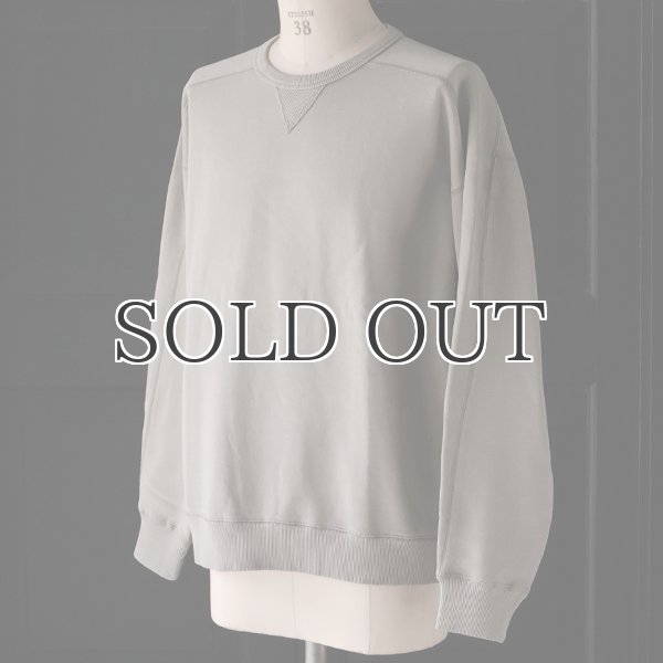 画像7: ピグメントヘビー裏起毛(14オンス)ミリタリースリーブ ガゼットクルーネック / Audience (7)