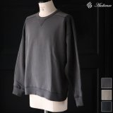 画像: ピグメントヘビー裏起毛(14オンス)ミリタリースリーブ ガゼットクルーネック / Audience