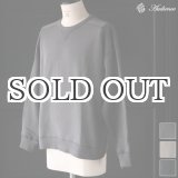 画像: ピグメントヘビー裏起毛(14オンス)ミリタリースリーブ ガゼットクルーネック / Audience