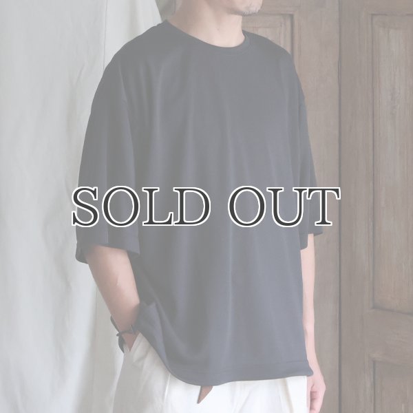 画像6: POLARTEC®(ポーラテック) POWER DRY® (パワードライ) 鹿の子 クルーネック ドローコード バルーン Tシャツ【MADE IN JAPAN】『日本製』/ Upscape Audience (6)