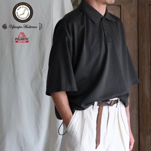 画像: POLARTEC®(ポーラテック) POWER DRY® (パワードライ) 鹿の子 ドローコード バルーン ポロシャツ【MADE IN JAPAN】『日本製』/ Upscape Audience