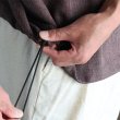 画像8: Naturemier™️（ナチュレミア）TECH リネンライク メランジツイル ドローコード バルーン ハーフスリーブ リンガー POシャツ【MADE IN JAPAN】『日本製』/ Upscape Audience (8)
