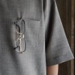画像17: Reflax（リフラクス）TECH リネンライクキャンバス グラスポケ付き ヘムラウンド ハーフスリーブ POシャツ【MADE IN JAPAN】『日本製』/ Upscape Audience (17)
