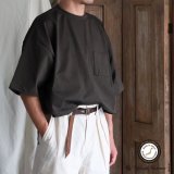 画像: VORTEX 8オンス (MVS天竺) グラスポケ付 ハーフスリーブ ドローコード 2WAY Tシャツ【MADE IN JAPAN】『日本製』/ Upscape Audience